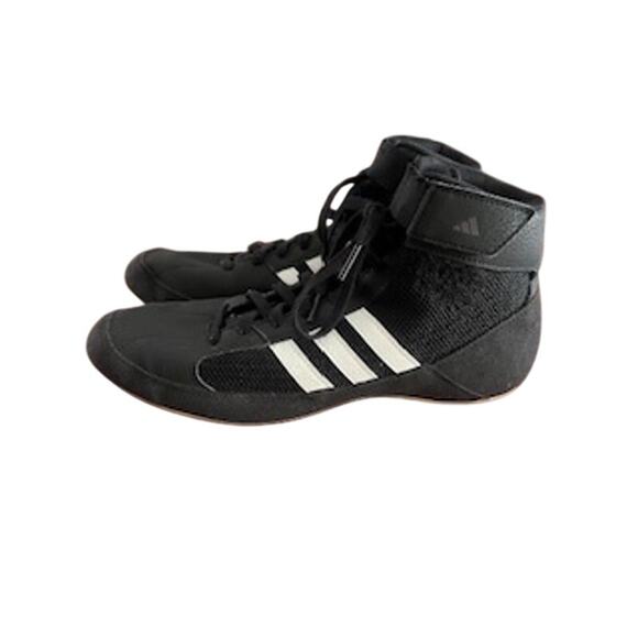 Adidas Men\'s sz 8 AQ3325 HVC 2 Wrestling Shoes Black Mat Grappling Sneakers main image 8